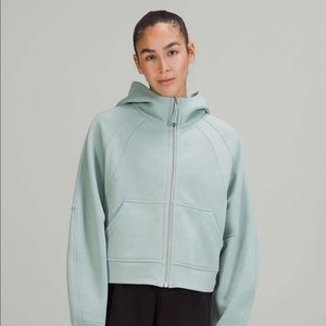 Silver Blue Scuba Oversized Full Zip